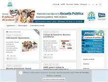 Tablet Screenshot of anpearagon.es